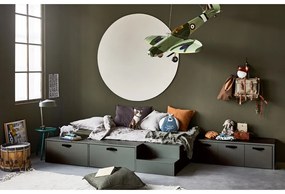 Mobile per bambini verde-grigio in legno di pino 120x36 cm Stage - vtwonen