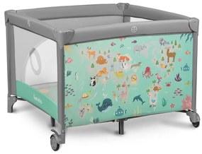 Lionelo - Recinto da gioco MILLE Grigio/Verde