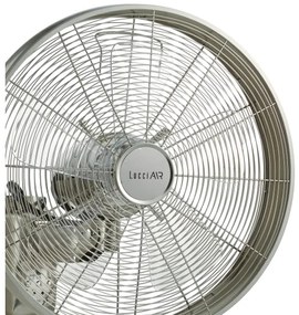Lucci air 213126 - Ventilatore da parete BREEZE 55W/230V cromo opaco + tc