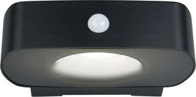 Illuminazione esterna LED con alimentazione a pannelli solari con sensore di movimento da parete (altezza totale 6 cm) Bilbao – Reality