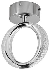 Plafoniera LED LED/14W/230V 3000-5000K diametro 16 cm cromo lucido