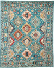 Samarkand Tappeto 250 x 310 Blu (Pakistan) Annodato A Mano