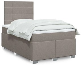 Giroletto A Molle Con Materasso Tortora 120x200 Cm İn Tessuto /