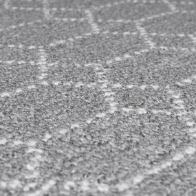 Runner lavabile grigio chiaro 57x230 cm Argyll - Flair Rugs