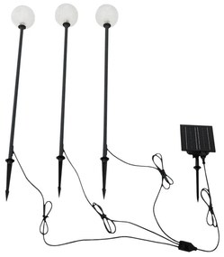 Lindby - Brindley Lampada a celle solari w/Picco di terra 3 pcs. Nero Lindby