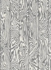 Cole & Son Carta da parati Zebrawood - Black/ White