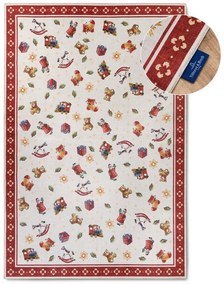 Tappeto rosso con motivo natalizio 160x230 cm Red Christmas - Villeroy&amp;Boch
