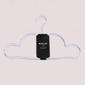 Set Di 2 Appendiabiti Nubi Kids Cielo Blu - Sklum