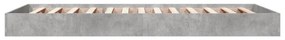 Giroletto grigio cemento 75x190 cm in legno multistrato
