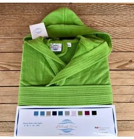 Accappatoio microspugna uomo donna Botticelli Home Posillipo Verde L