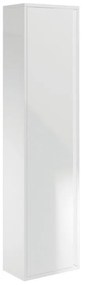 Colonna per mobile bagno Cielo 1 anta P 16 x L 33 x H 140 cm bianco laccato truciolare