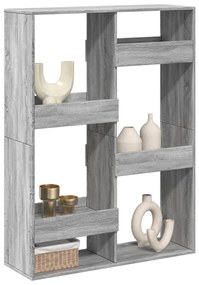 Divisorio Grigio Sonoma 100x33x135 Cm İn Truciolato /