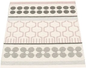 Tappeto da interno/esterno rosa chiaro/grigio 70x90 cm Asta Pale Rose – Pappelina