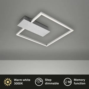 Briloner 3544-018 - Plafoniera LED dimmerabile NICO LED/12W/230V cromo