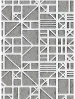Arte International Carta da parati Window - Grau