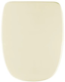 Copriwater SQUARE irregolare dedicato per serie sanitari in mdf champagne