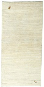 Gabbeh Tappeto 150x70 Beige (Iran) Annodato A Mano