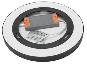 ITALUX PLF-75689-BK-3K - Plafoniera LED RIBERIO LED/30W/230V 3000K nero