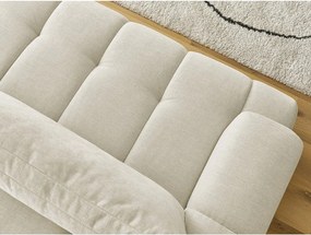 Divano beige allungabile e con contenitore 251 cm Fuji – Bobochic Paris
