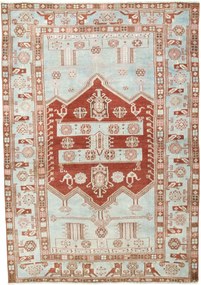 Hamedan Tappeto persiano 150x210 Blu (Iran) Annodato A Mano