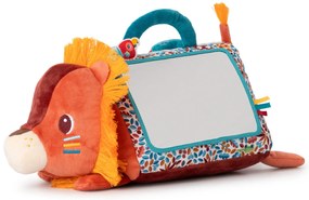 Lilliputiens - Giocattolo di stoffa con attività e specchio - Jack il leone