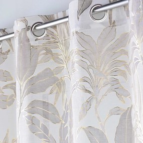 Tenda in beige e oro 135x240 cm Vayana - douceur d'intérieur