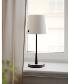 ByRydens 4002730-4002 - Lampada da tavolo LUMI 1xE27/8W/230V bianco/nero 48,5 cm