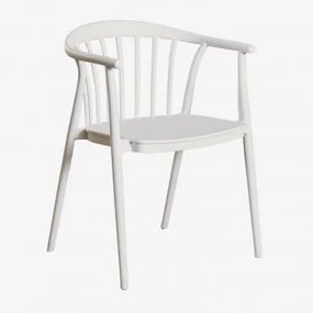 Confezione da 6 sedie da giardino impilabili Ivor Gardenia Bianco - Sklum
