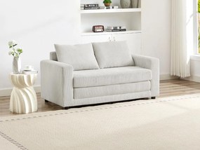 Divano letto 2 posti in Velluto a coste Beige - MIRTO