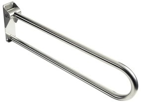 Barra d'appoggio per wc/bidet medium in inox L 10.65 x P 80 cm inox satinato