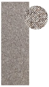 Passatoia grigia lavabile 80x240 cm Rocco Taupe – Elle Decoration