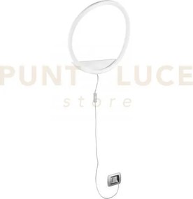 Applique a parete led linger bianca 15w 1800lm cct 3000k 4000k 6500...