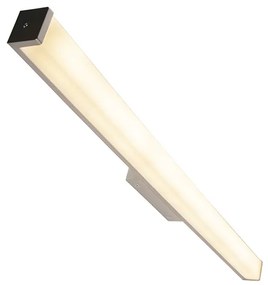 Lampada da parete per bagno moderna in acciaio 92 cm IP44 - Cascada