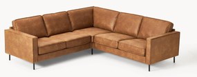Divano angolare 4 posti in pelle Hunter