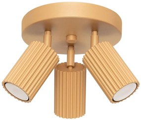 Sollux SL.1563 - Faretto KARBON 3xGU10/10W/230V oro