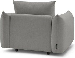 Poltrona grigia Ernest – Bobochic Paris