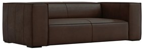 Divano in pelle marrone scuro 212 cm Madame - Windsor &amp; Co Sofas