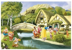 Fotomurale Snow white, multicolore
