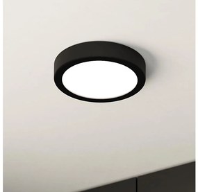Eglo 900637 - Plafoniera da bagno a LED FUEVA LED/11W/230V IP44 nera
