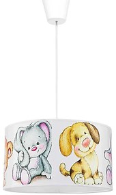 Duolla - Lampadario a sospensione per bambini SWEET BEARS 1xE27/40W/230V diametro 35 cm