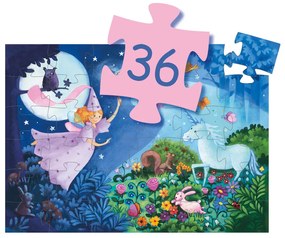 Fata e unicorno - 36 pezzi
