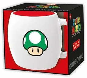 Tazza con Scatola Super Mario 1-UP Ceramica 360 ml