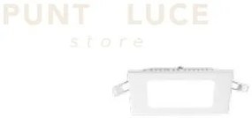Womb square faretto quadrato da incasso led bianco 4000k 12w 1660l...