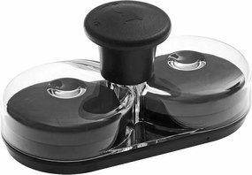 Pressa per mini hamburger Weber 6485 Accessori Barbecue Cucina Doppio stampo