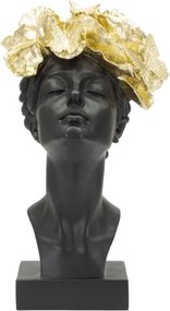 Donna Con Farlalle In Testa Cm 21X20X36,5