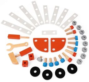 Janod - Laboratorio per bambini con attrezzi BRICOKIDS