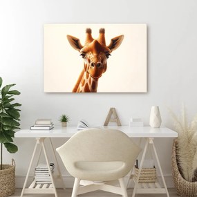Quadro su tela – Ritratto animale di giraffa