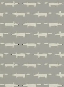 Tapete Little Fox von Scion - Silver