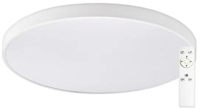 Top Light - Plafoniera da bagno dimmerabile PETAL LED/60W/230V IP44 Ø 59 cm, bianco + telecomando