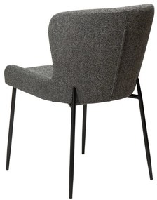Sedia da pranzo grigio scuro Glam - DAN-FORM Denmark